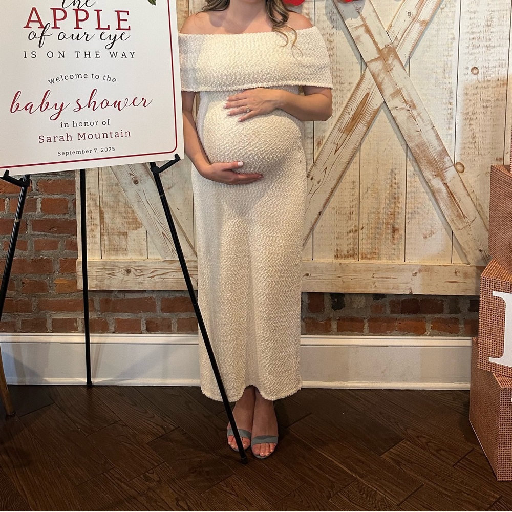 Brit Maxi Dress in Cream